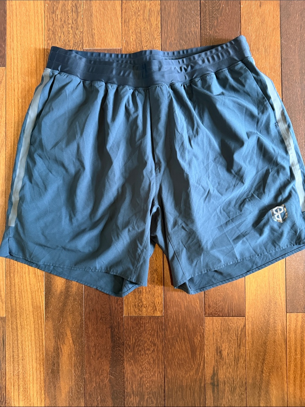 Born primitive Men's Navy Athletic Shorts - Performance Running Shorts